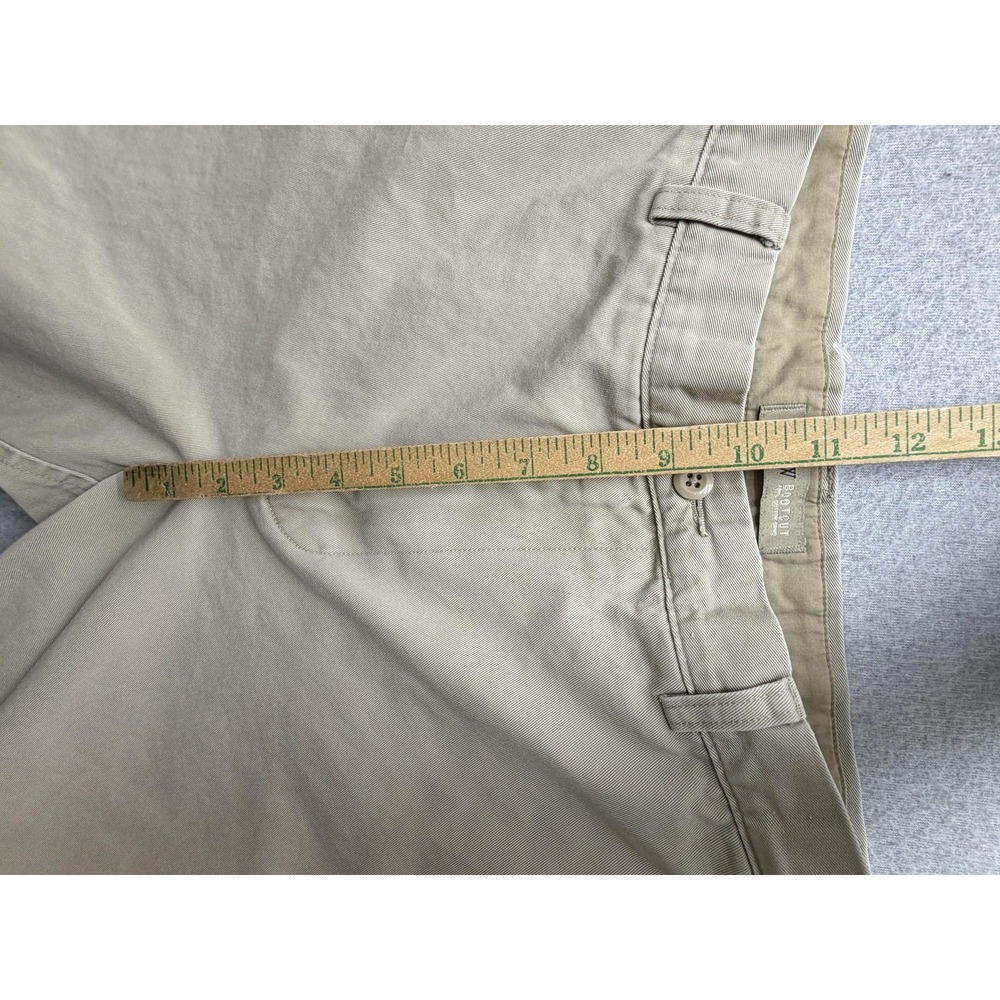 J.Crew Pants Mens 34x30 Beige Bootcut Chino Regular Fit Casual Vtg - Picture 8 of 16